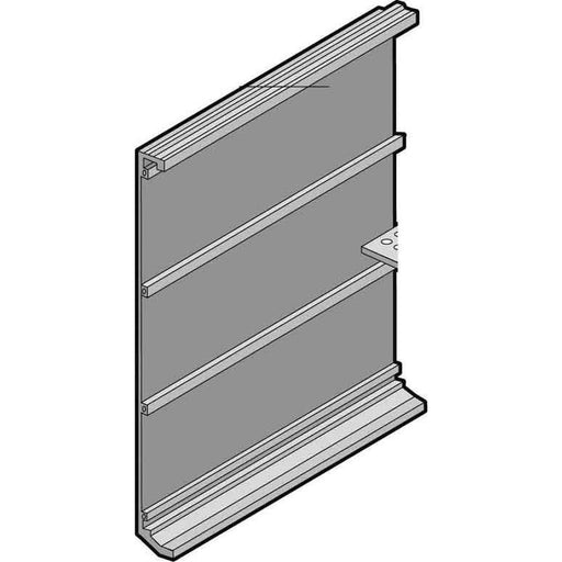 Heitec - Seiten-/Rückwand (Schaltschrank) Seitenwand Kassette 3685.645 3HE/167mm