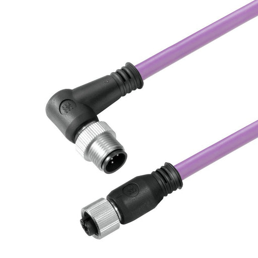 Weidmüller - Patchkabel Kupfer Industrie Verbindungsleitung SAIL-M12WM12G-PB-10D Polzahl:2