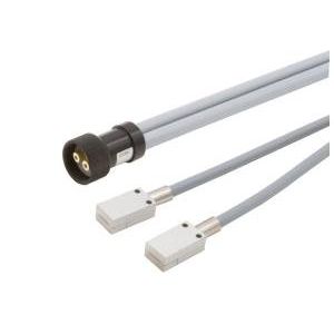 Ipf Electronic - Lichtleitersensor/Lichtleiterverstärker Lichtleiter Schranke, 1m, LS10F001 Kopf: Aluminium