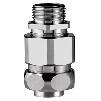 Flexa - Metall-Schutzschlauch-Verschraubung Sicherh.Verschraubung USZ-M 5016.328.020 AD21 M20x1,5 − 10 Stück