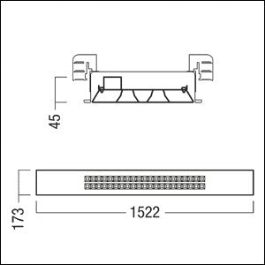 Zumtobel Group - Decken-/Wandleuchte Refurbishment Kit LE FE 2/49 #42189992 840