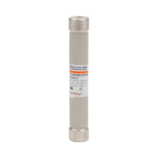 Mersen - Zylindrische Sicherung Sicherungseinsatz zylindr. FD20GD150V20 gR 20x127 20A − 10 Stück