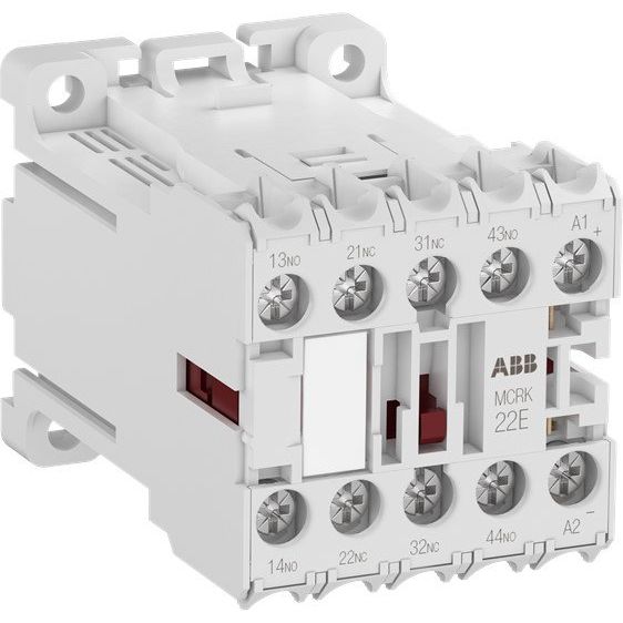 ABB Stotz S&J - Hilfsschütz, Relais Kleinhilfsschütz MCRK040ARD 4S, 24V DC 2W