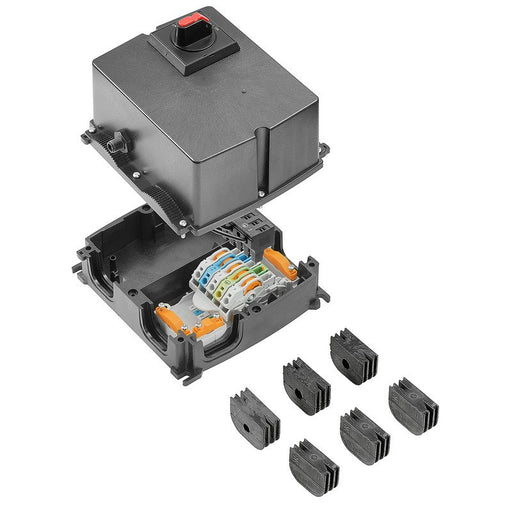 Weidmüller - Installationskleinverteiler Energieverteilungsleiste FPBoxON/OFF16AFUSER mit Gehäuse