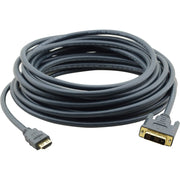 Kramer - Konfektioniertes A/V-Kabel HDMI/DVI Adapterkabel C-HM/DM-0.5 0,15 cm