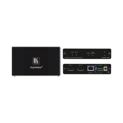 Kramer - Audio/Video-Funksystem 4K HDMI Auto-Switcher VS-21DT über HDBaseT