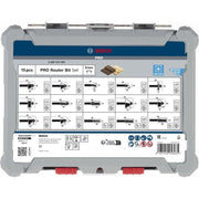 Bosch - Werkzeugset PRO Nutfräser- Set, 2607017472 gemischt Schaft 8 mm