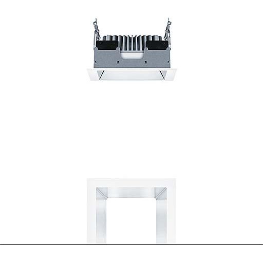 Zumtobel Group - Downlight/Strahler/Flutlicht LED - Deckeneinbauleuchte PANOS EVO #60815907 Q140L 840 230V AL WH
