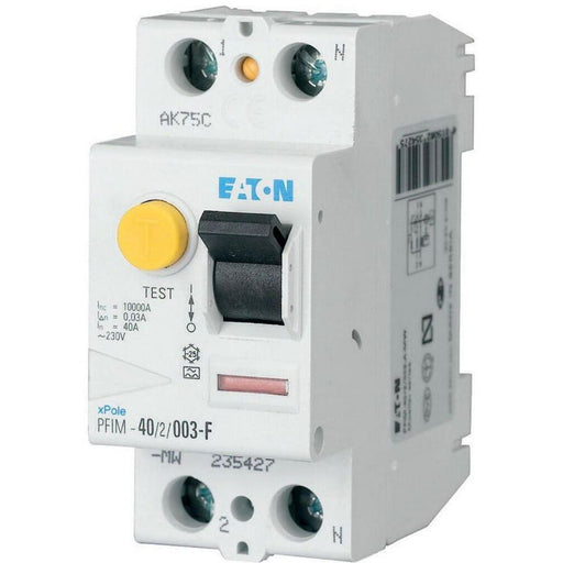 Eaton - Fehlerstrom-Schutzschalter FI-Schutzschalter PFIM-25/2/003-G/F Typ F