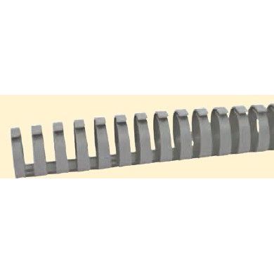 Licatec - Verdrahtungskanal Terminal Flex halogenfrei 7862-1 500mm, 30mm RAL7030 − 36 Stück