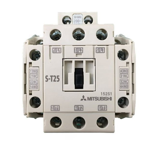Mitsubishi Electric - Leistungsschütz zum Schalten von Wechselstrom Leistungsschütz S-T25 AC500V 2A2B