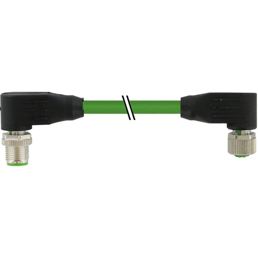 Murrelektronik - Konfektioniertes Sensor-Aktor-Kabel M12 Stecker gewinkelt 7000-46061-8020500 auf M12 Buchse gew
