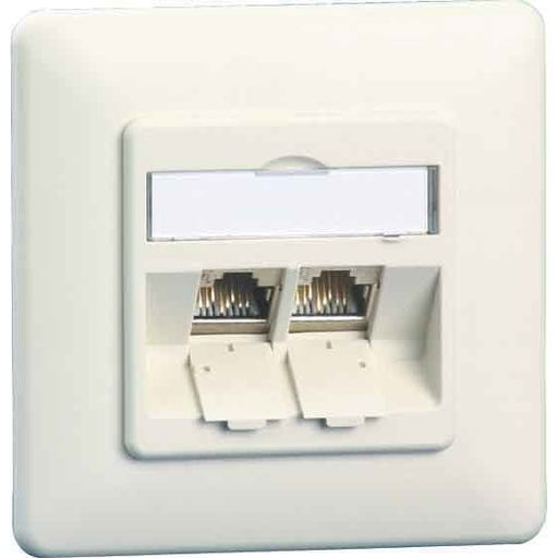 Metz Connect - Kommunikationsanschlussdose Kupfer Anschlussdose C6Amodul UP TN C6Amod-2UP-270rw 2Port 270 UP,rws