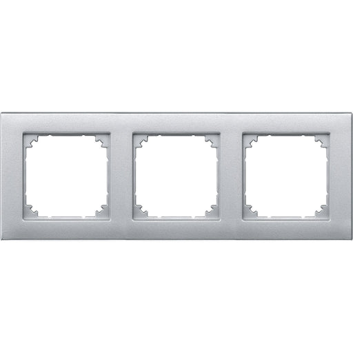 Merten - Abdeckrahmen Rahmen 3f.alu 486360 waage/senkrecht