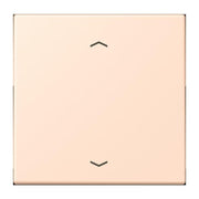 Jung - Abdeckung/Bedienelement für Installationsschalterprogramme Wippe mit Pfeilsymbolen LC 101P 228 rose pale