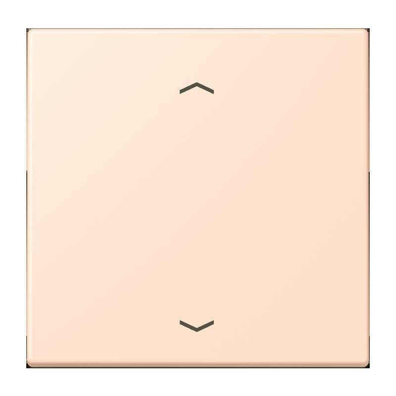Jung - Abdeckung/Bedienelement für Installationsschalterprogramme Wippe mit Pfeilsymbolen LC 101P 228 rose pale