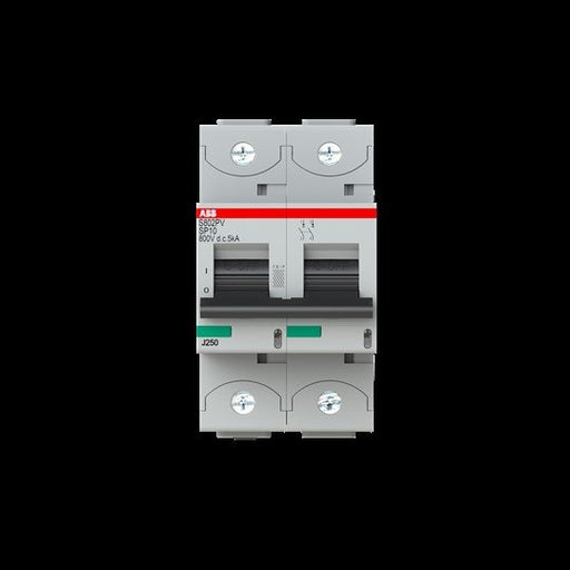 ABB Stotz S&J - Leitungsschutzschalter Strangsicherung S802PV-SP10 10A, 2-polig