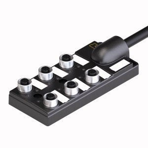 Turck - Passiver Sensor-/Aktor-Verteiler (mit Leitung) Aktuator-/Sensor-Verteiler TB-6M12-5-10/TXL M12x1, 6-fach