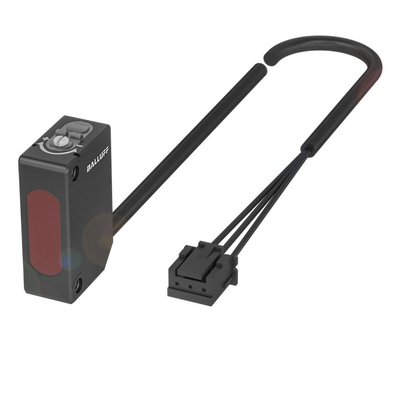 Balluff - Lichttaster mit Hintergrundausblendung Optoelektronischer Sensor BOS R090K-PU#BOS02J4