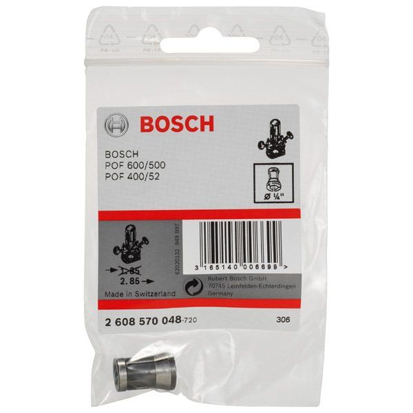 Bosch - Spannzange ohne 2608570048 Spannmutter 1/4-Zoll