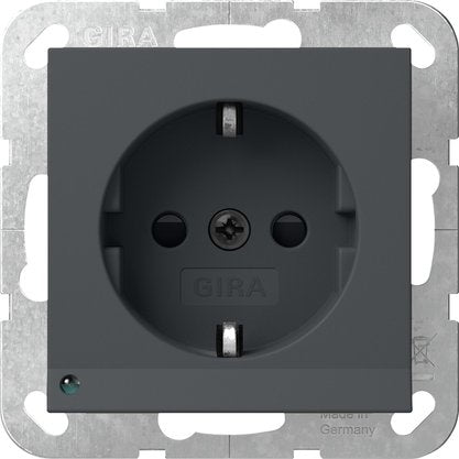 Gira - Steckdose LED-Leuchte 417028 Anthrazit