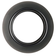 Elso - Abdeckrahmen Rahmen WDE011420 schwarz,1-fach
