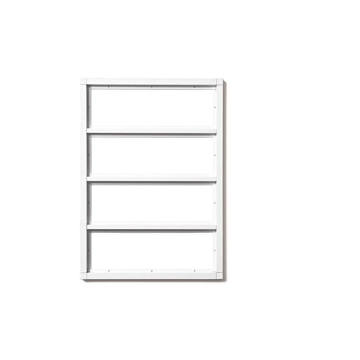 Siedle&Söhne - Montageelement für Türstation Kombirahmen KR 613-4 SM silbermetallic
