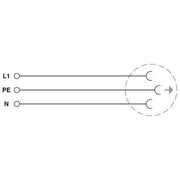 Phoenix Contact - Steckdose Reiheneinbau Steckdose EO-CF/PT/GN Steckgesicht Typ CF − 1 Stück