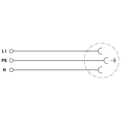 Phoenix Contact - Steckdose Reiheneinbau Steckdose EO-CF/PT/GN Steckgesicht Typ CF − 1 Stück