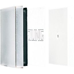 Jung - Abdeckung/Bedienelement für Installationsschalterprogramme Wippe Schriftfeld transp. A 590 NA GL für Schalter/Taster