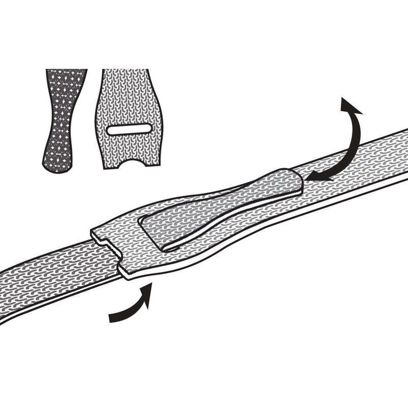 HellermannTyton - Kabelbinder Textie M RD (VE10) 200x12,5mm