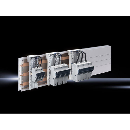 Rittal - D0-Sicherungssockel SV Sicherungshalter SV 9345.035 (VE2) 3-polig, 60A, 600V