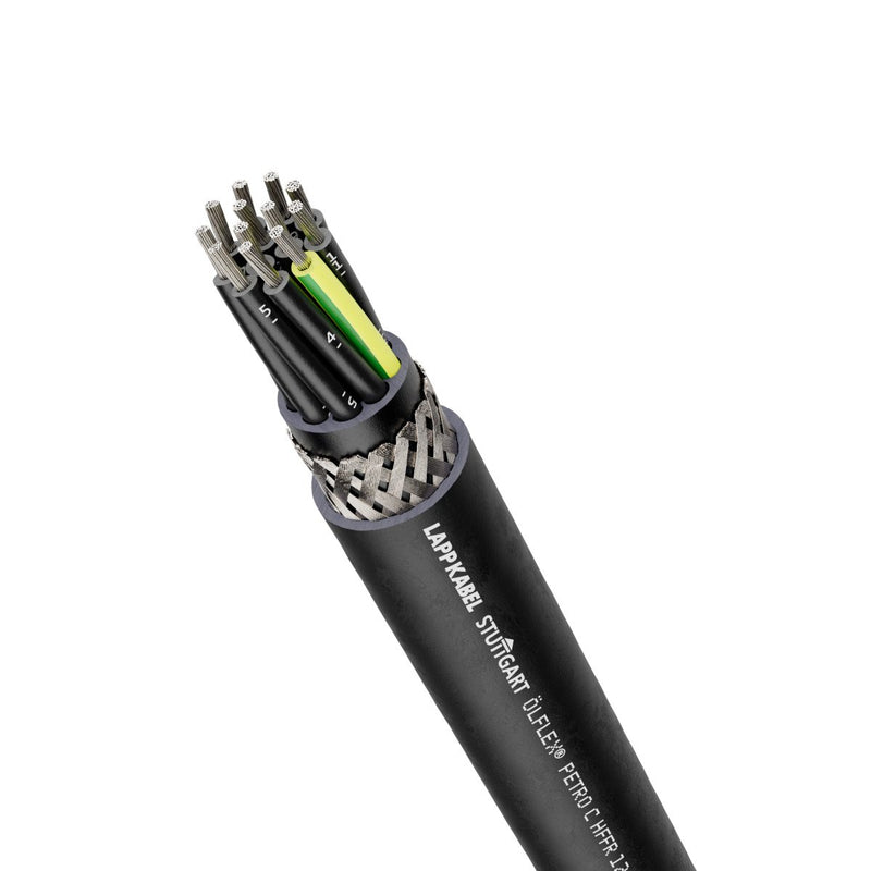 Lapp Kabel&Leitung - Energiekabel >= 1 kV, für ortsveränderlichen Einsatz ÖLFLEX PETRO C HFFR 4G6 BK 0023261/500 − 500 Meter