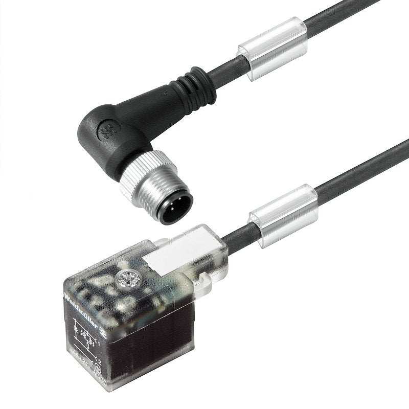 Weidmüller - Konfektioniertes Sensor-Aktor-Kabel Ventilleitung SAIL-VSB-M12W-10U Stecker gewinkelt