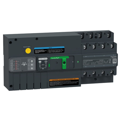 Schneider Electric - Lastschalter Netzumschaltung autom. TA16D4S1004TPE 100A Drehknopf 400V
