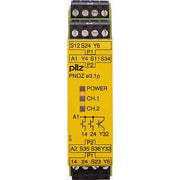 Pilz - Gerät zur Überwachung von sicherheitsgerichteten Stromkreisen Sich.sensor.Auswertegerät PNOZ e3.1p C #784139 24VDC 2so