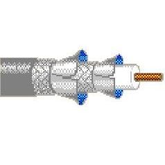 Belden - Koaxialkabel Videokabel RG11 3094A 4fach geschirmt PVC − 305 Meter