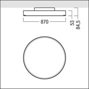 Zumtobel Group - Decken-/Wandleuchte LED-Rundleuchte ONDA2 A #42935409