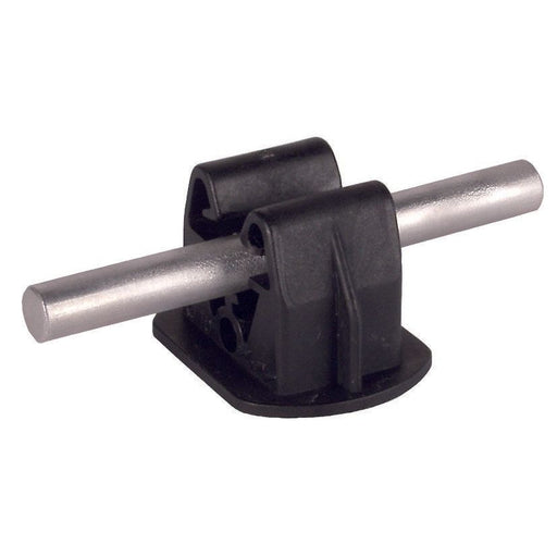 DEHN - Zubehör/Ersatzteile für Erdung und Blitzschutz Adapter RLA 10 FB KF K SW f.Dachltg.halt. Rd10 − 50 Stück