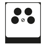 Jung - Einsatz/Abdeckung für Kommunikationstechnik Abdeckung 561-4 SAT2 für 4L-SAT-TV-Dose