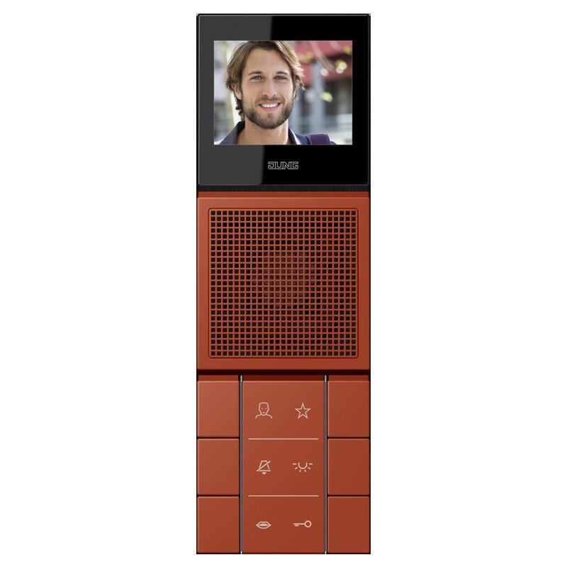 Jung - Innenstation für Türkommunikation SIB Video-Innenstation SI VI LC 627 232 LS 32110