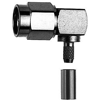Telegärtner - Koax-Steckverbinder SMA-Winkelstecker cr AU 100027634 G7 (RG316/U)