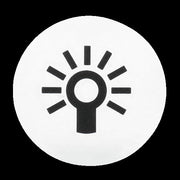 Busch-Jaeger - Bezeichnungsmaterial für Installationsschalterprogramme Tastersymbol 2144 LI Licht