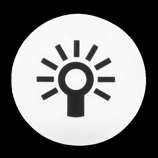 Busch-Jaeger - Bezeichnungsmaterial für Installationsschalterprogramme Tastersymbol 2144 LI Licht