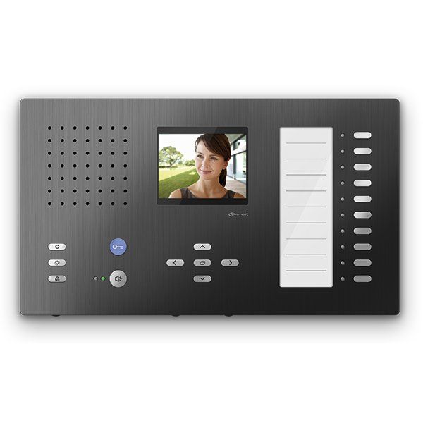 TCS Tür Control - Innenstation für Türkommunikation Video color Innenstation CAI2200-0156 WandCAI2200+10TA sw − 1 Stück