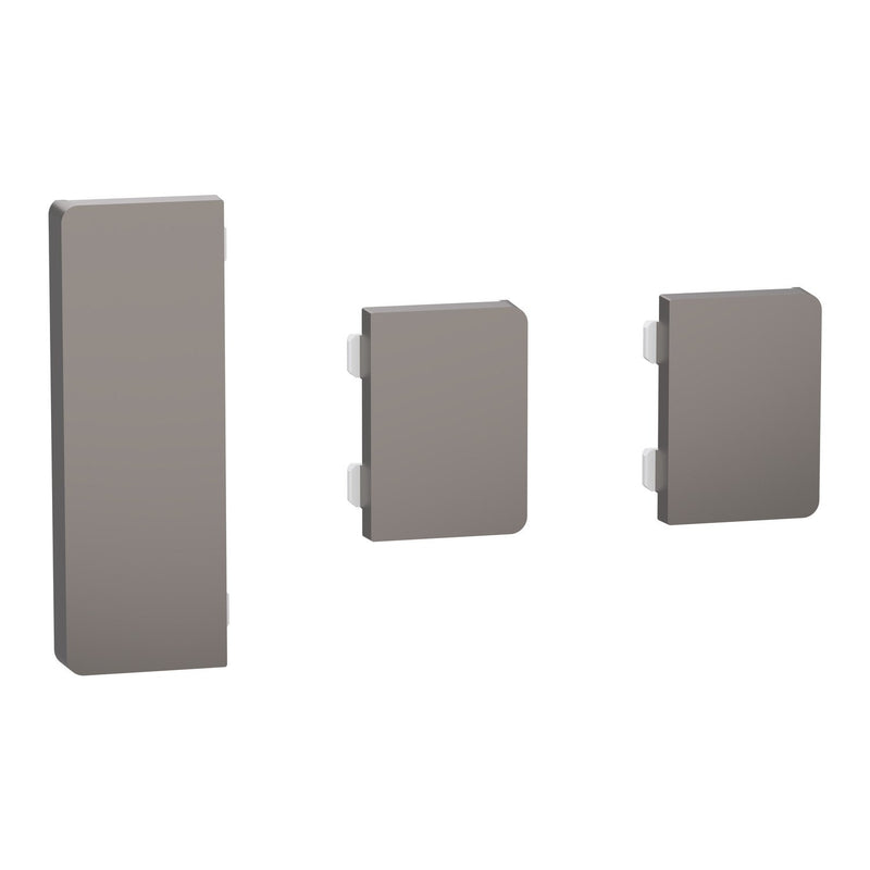 Merten - Abdeckung/Bedienelement für Installationsschalterprogramme Tastsensor 3f MEG6193-6050 Nickelmetallic