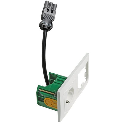 Peha - Schalter-/Steckdosenkombination Socketline Flex H 11.6611/572.02 GE Geräte-Kombi, rws