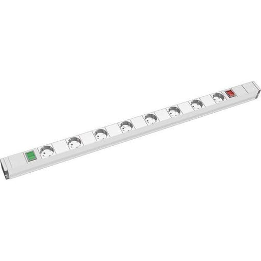 Bachmann - Mehrfachsteckdose Steckdosenleiste 509.004 8xSchutzk.1HE