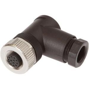 Ipf Electronic - Rundsteckverbinder, feldkonfektionierbar (Industriesteckverbinder) Kabeldose, abgewinkelt, VK003L20 Selbstkonfektionierb