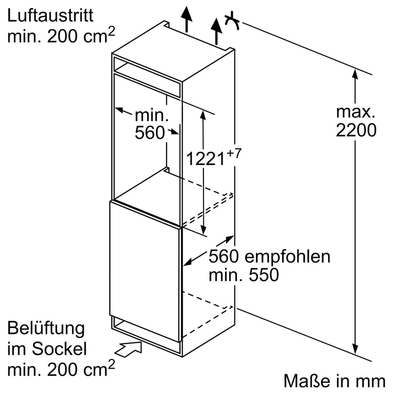 Siemens - Kühlschrank EB-Kühlgerät KI42LVFE0 IQ300